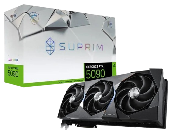 MSI GeForce RTX 5090 32G SUPRIM SOC DLSS 4